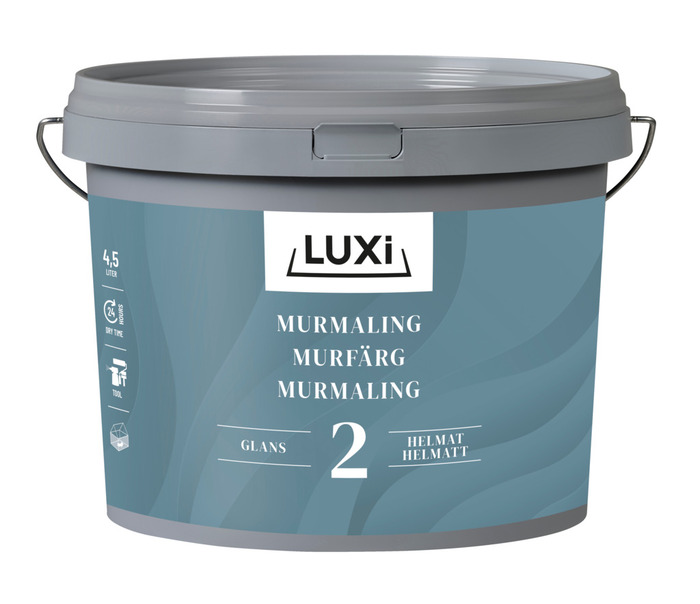 Murmaling klassisk grå 4,5 liter - Luxi